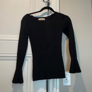 Black micheal kors long sleeve